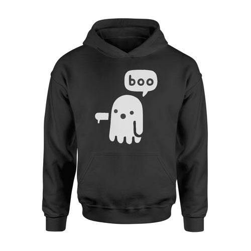 Halloween Boo Ghost T-Shirt Disapproving Ghost - Standard Hoodie